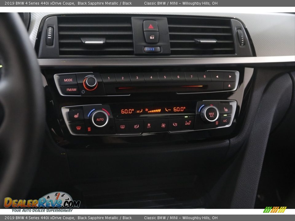 Controls of 2019 BMW 4 Series 440i xDrive Coupe Photo #14