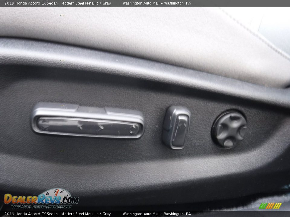 2019 Honda Accord EX Sedan Modern Steel Metallic / Gray Photo #17