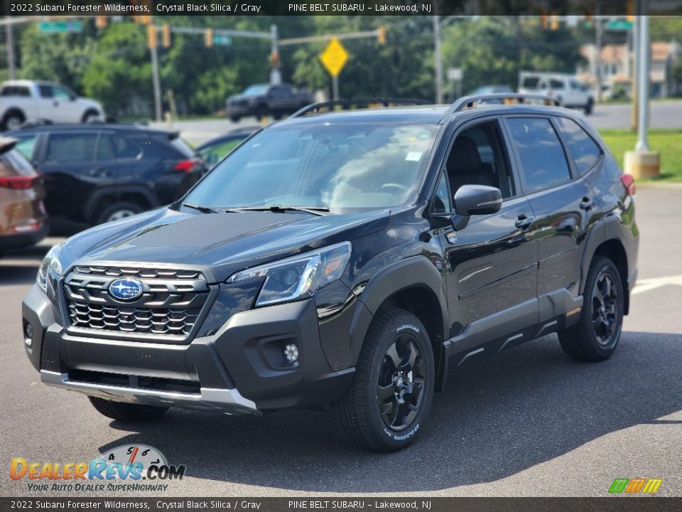 2022 Subaru Forester Wilderness Crystal Black Silica / Gray Photo #1