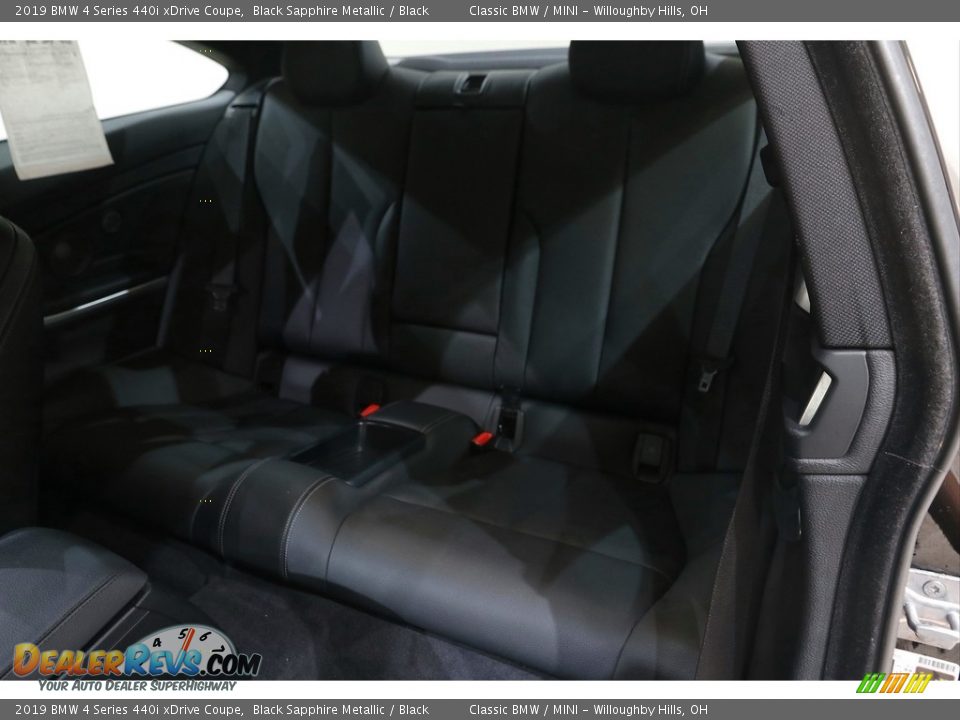 Rear Seat of 2019 BMW 4 Series 440i xDrive Coupe Photo #21