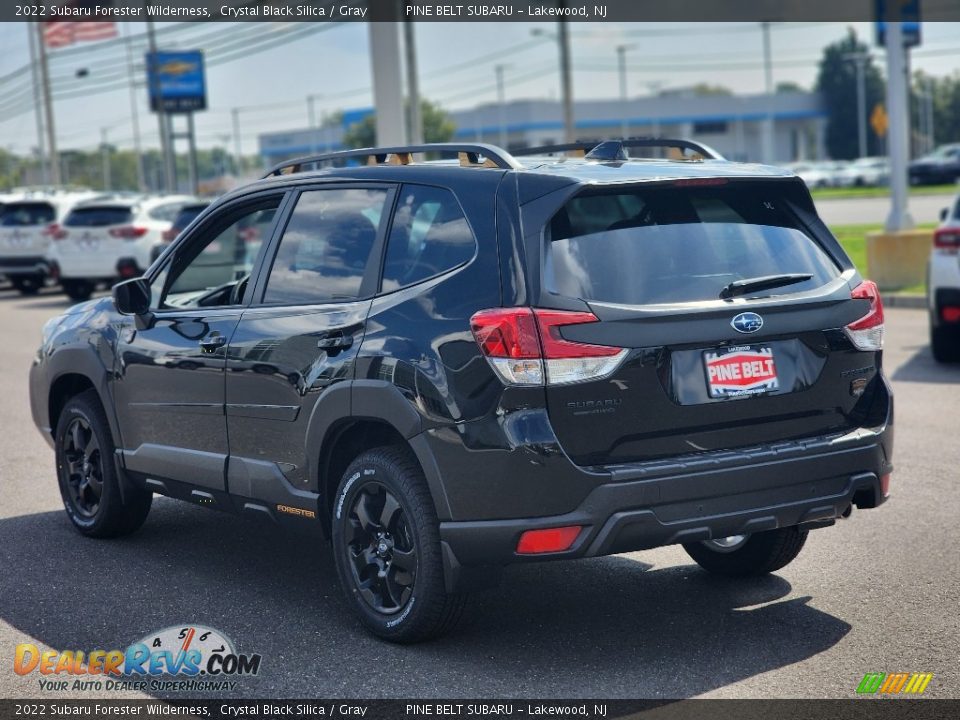 2022 Subaru Forester Wilderness Crystal Black Silica / Gray Photo #4