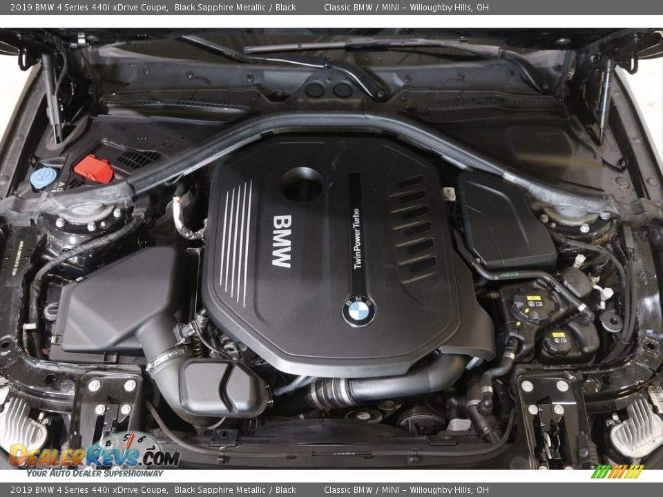 2019 BMW 4 Series 440i xDrive Coupe 3.0 Liter DI TwinPower Turbocharged DOHC 24-Valve VVT Inline 6 Cylinder Engine Photo #23