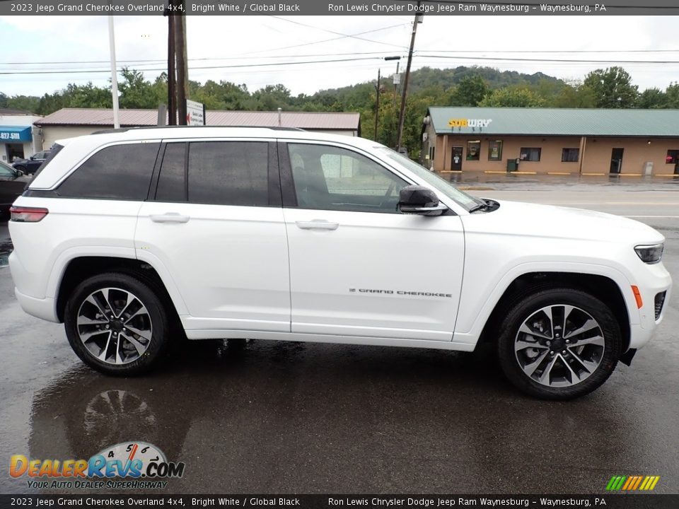 Bright White 2023 Jeep Grand Cherokee Overland 4x4 Photo #7