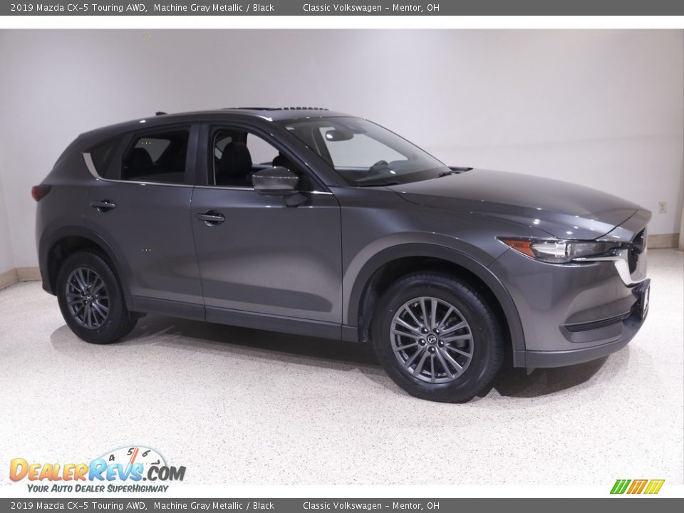 2019 Mazda CX-5 Touring AWD Machine Gray Metallic / Black Photo #1