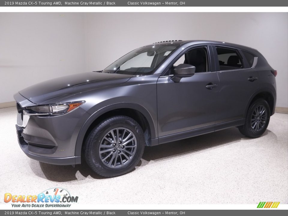 2019 Mazda CX-5 Touring AWD Machine Gray Metallic / Black Photo #3