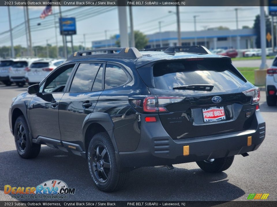2023 Subaru Outback Wilderness Crystal Black Silica / Slate Black Photo #4