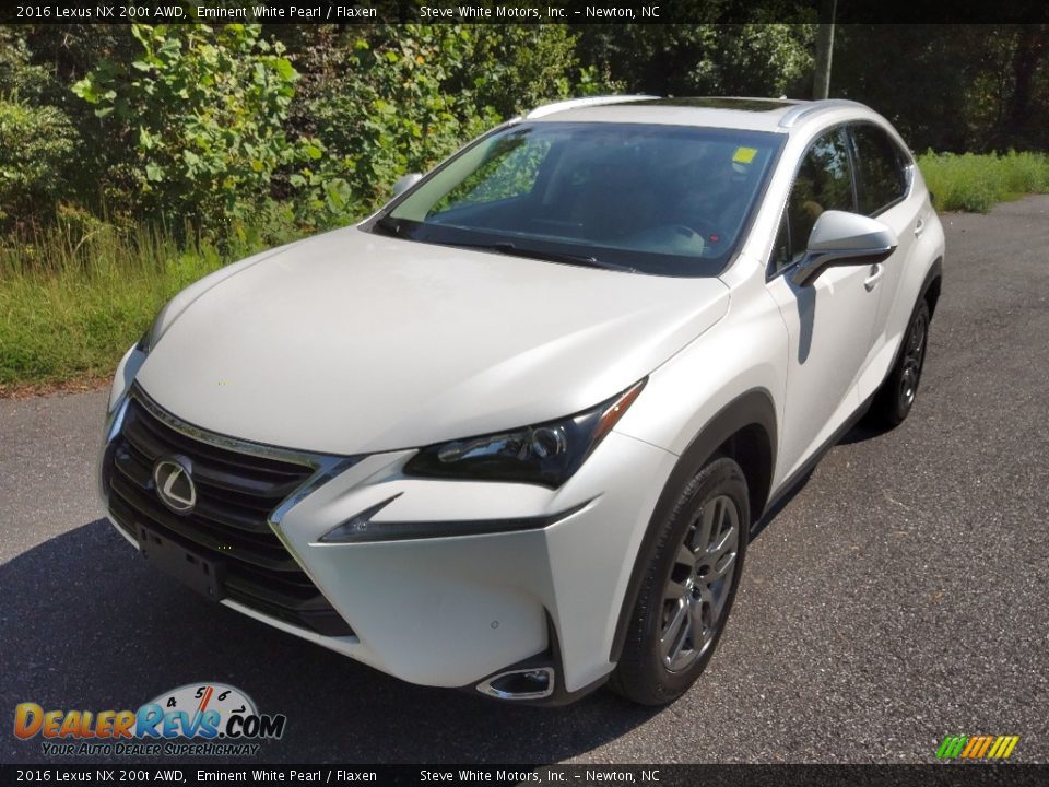 2016 Lexus NX 200t AWD Eminent White Pearl / Flaxen Photo #2