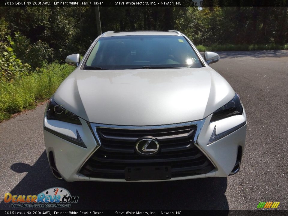 2016 Lexus NX 200t AWD Eminent White Pearl / Flaxen Photo #3