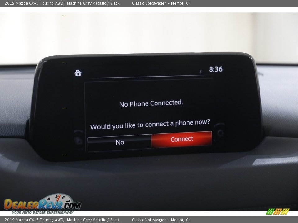 2019 Mazda CX-5 Touring AWD Machine Gray Metallic / Black Photo #10