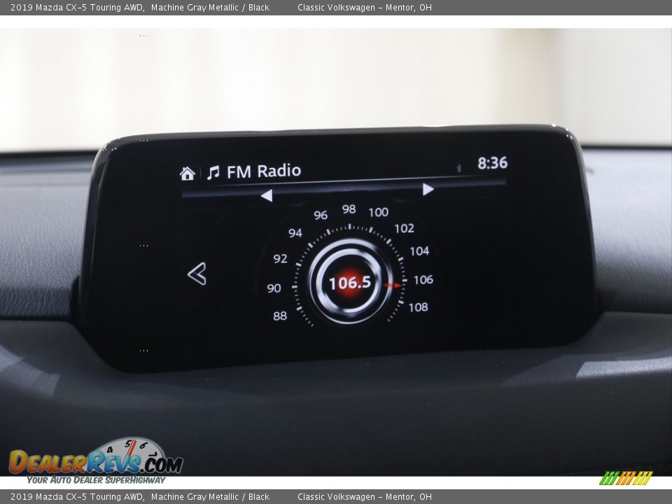 2019 Mazda CX-5 Touring AWD Machine Gray Metallic / Black Photo #11