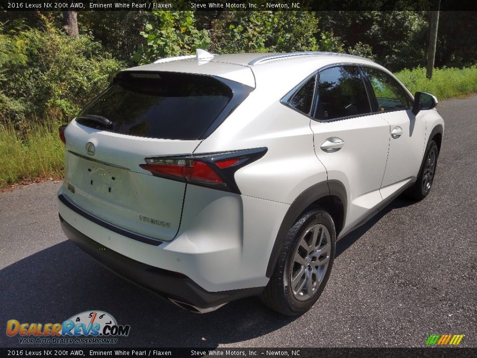 2016 Lexus NX 200t AWD Eminent White Pearl / Flaxen Photo #6