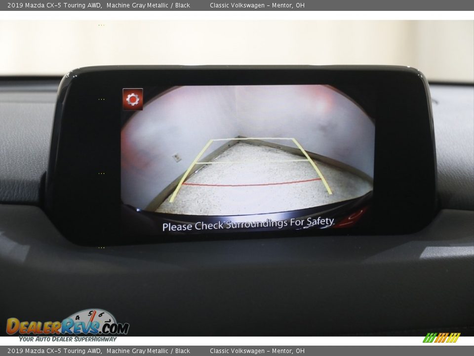 2019 Mazda CX-5 Touring AWD Machine Gray Metallic / Black Photo #12