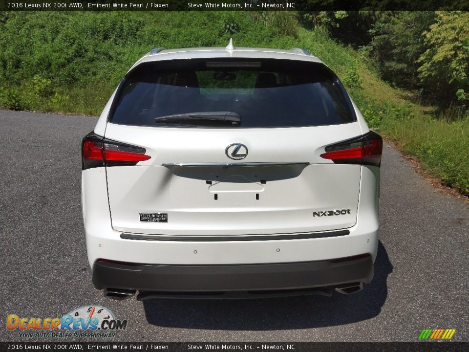 2016 Lexus NX 200t AWD Eminent White Pearl / Flaxen Photo #7