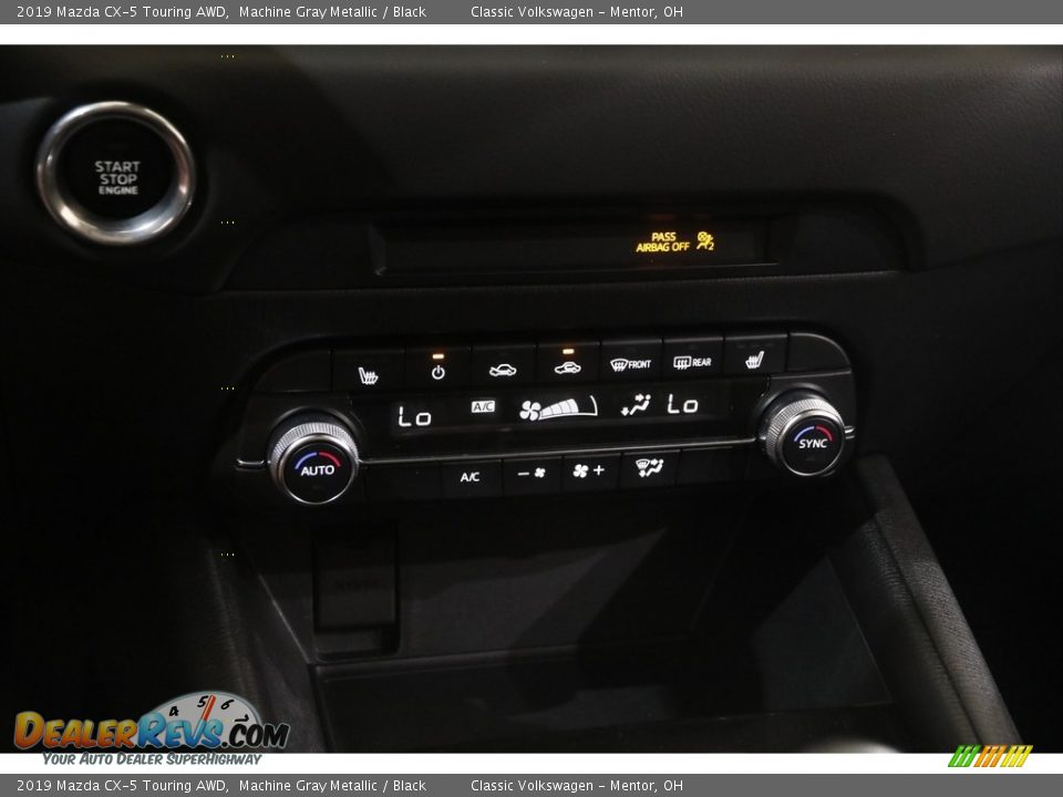 2019 Mazda CX-5 Touring AWD Machine Gray Metallic / Black Photo #13
