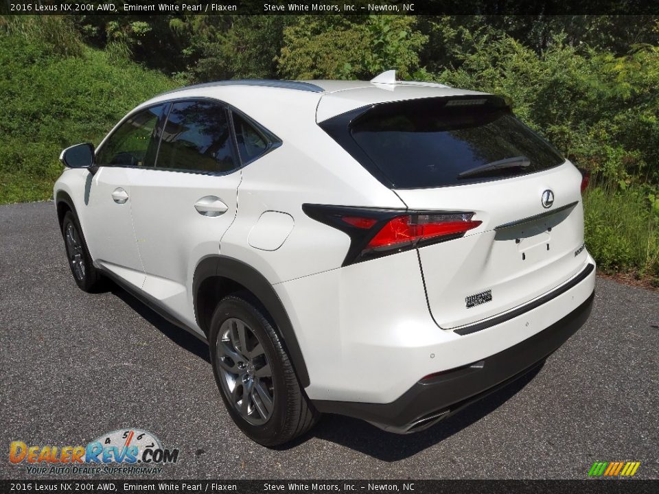 2016 Lexus NX 200t AWD Eminent White Pearl / Flaxen Photo #8