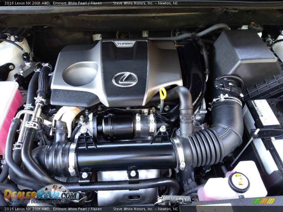 2016 Lexus NX 200t AWD 2.0 Liter Turbocharged DOHC 16-Valve VVT-iW 4 Cylinder Engine Photo #9