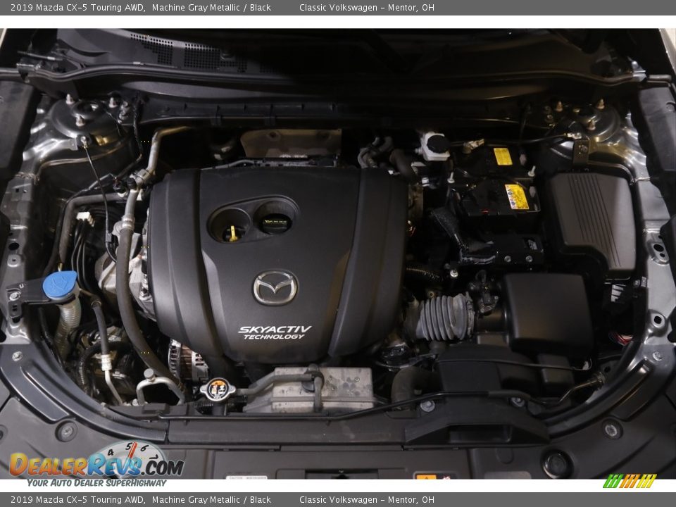 2019 Mazda CX-5 Touring AWD Machine Gray Metallic / Black Photo #19