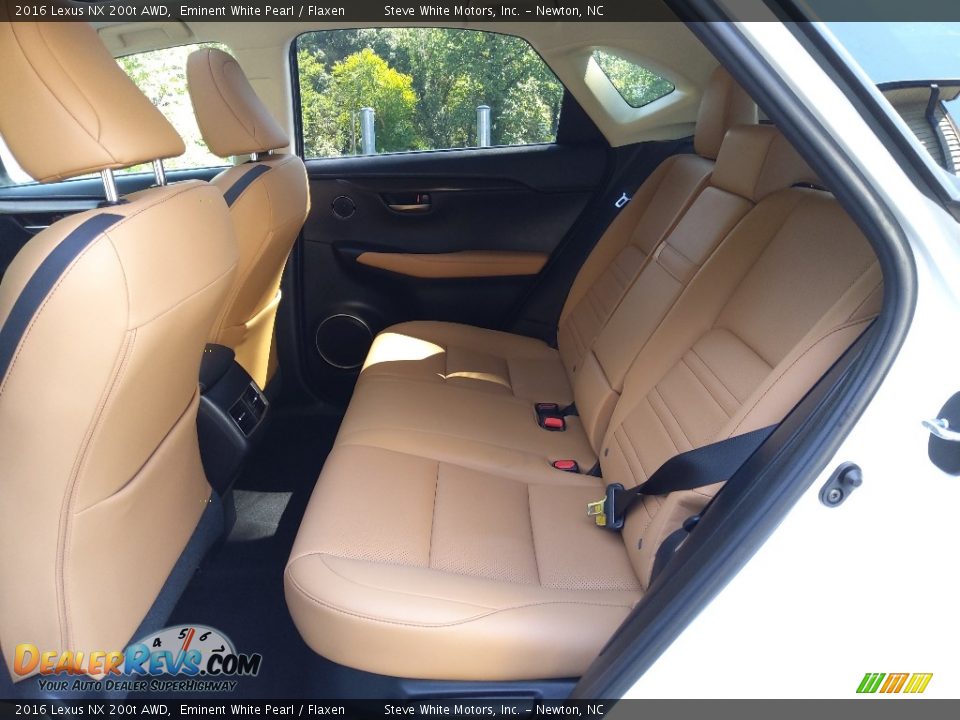 Rear Seat of 2016 Lexus NX 200t AWD Photo #12
