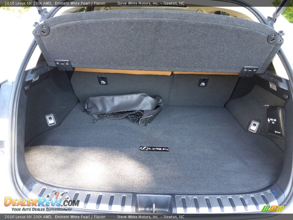 2016 Lexus NX 200t AWD Trunk Photo #13