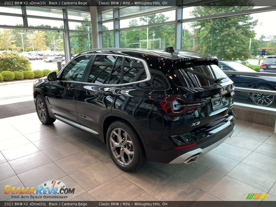 2022 BMW X3 xDrive30i Black / Canberra Beige Photo #2