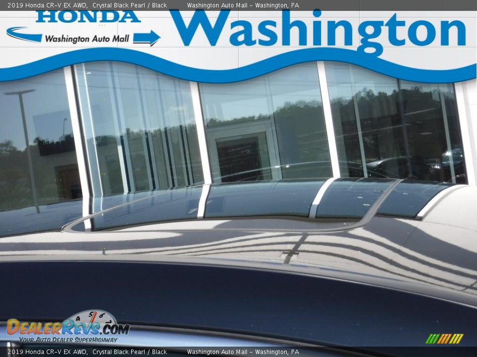 2019 Honda CR-V EX AWD Crystal Black Pearl / Black Photo #3