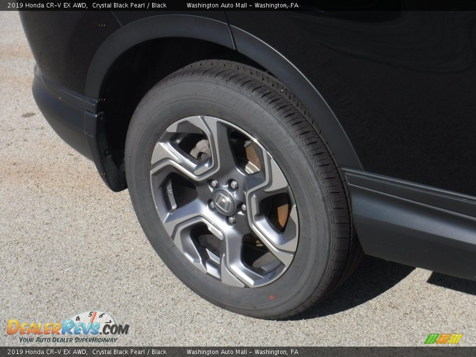 2019 Honda CR-V EX AWD Crystal Black Pearl / Black Photo #4