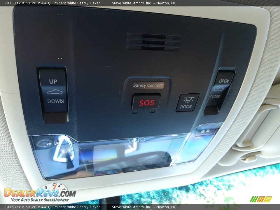 2016 Lexus NX 200t AWD Eminent White Pearl / Flaxen Photo #28