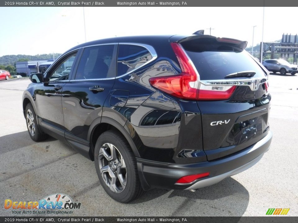 2019 Honda CR-V EX AWD Crystal Black Pearl / Black Photo #8