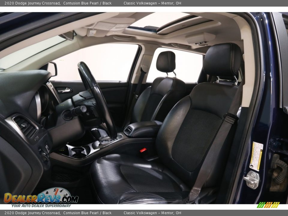 2020 Dodge Journey Crossroad Contusion Blue Pearl / Black Photo #5