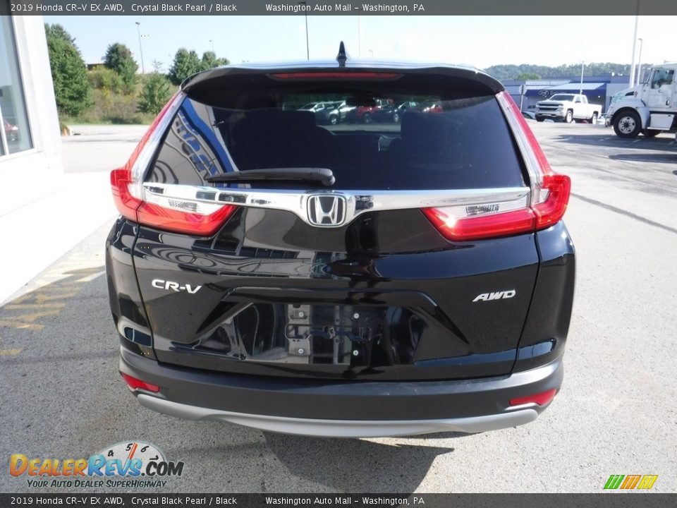 2019 Honda CR-V EX AWD Crystal Black Pearl / Black Photo #9