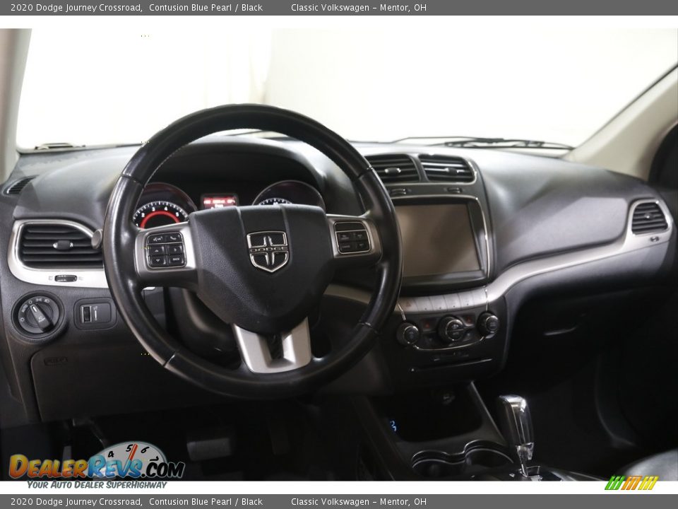 2020 Dodge Journey Crossroad Contusion Blue Pearl / Black Photo #6