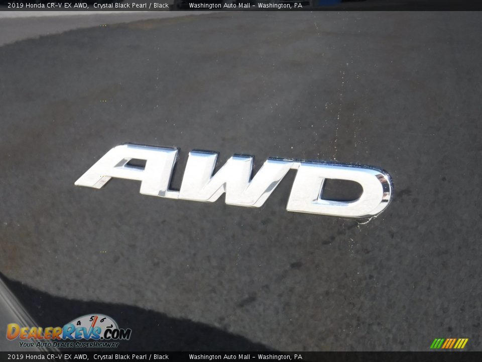 2019 Honda CR-V EX AWD Crystal Black Pearl / Black Photo #11