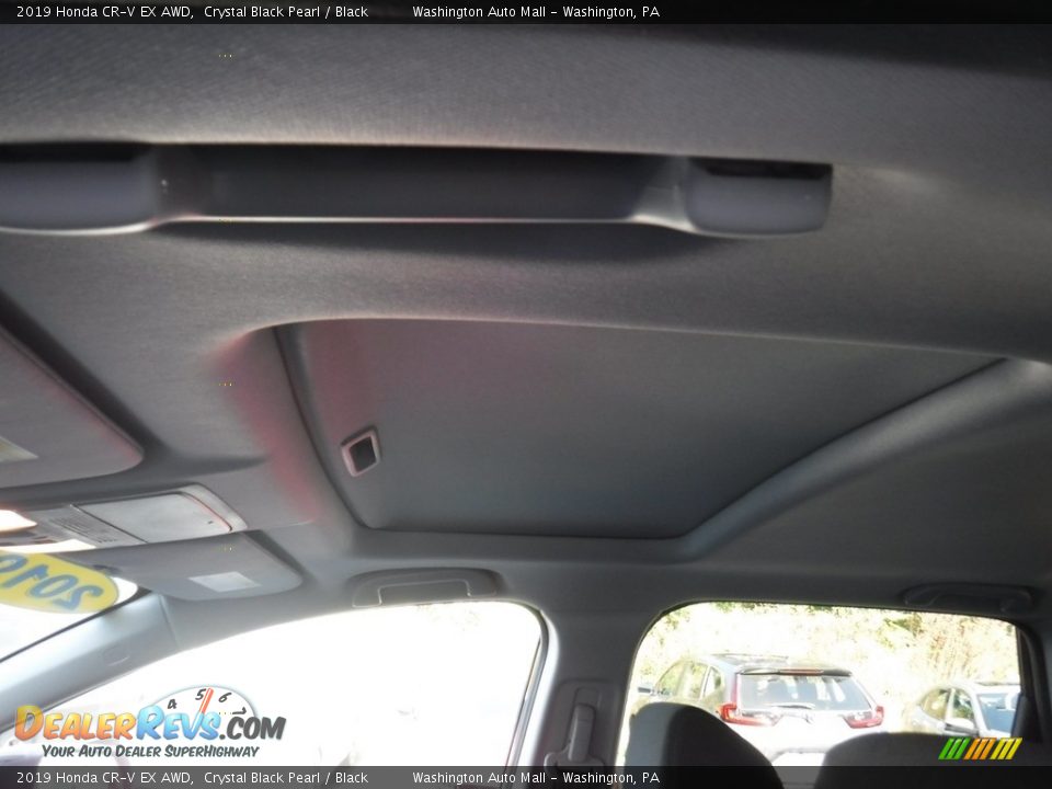 2019 Honda CR-V EX AWD Crystal Black Pearl / Black Photo #12