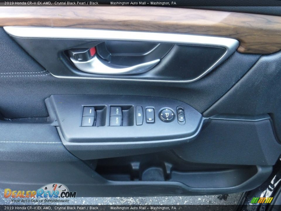 2019 Honda CR-V EX AWD Crystal Black Pearl / Black Photo #13