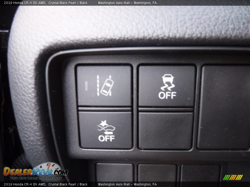 2019 Honda CR-V EX AWD Crystal Black Pearl / Black Photo #17