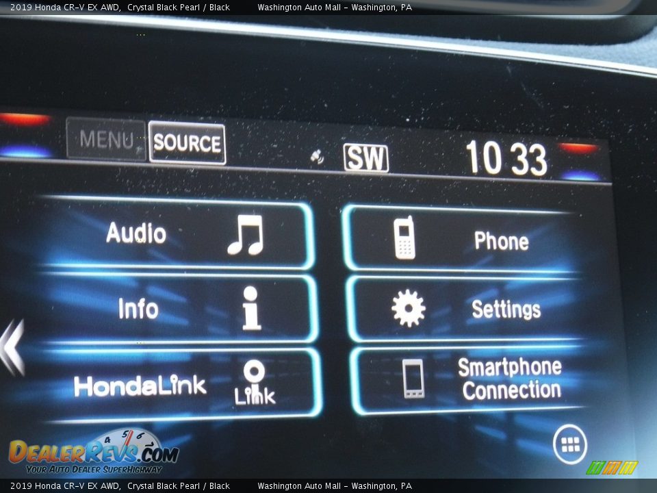 2019 Honda CR-V EX AWD Crystal Black Pearl / Black Photo #21
