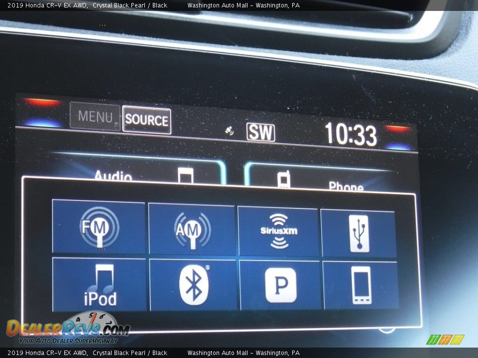 2019 Honda CR-V EX AWD Crystal Black Pearl / Black Photo #22