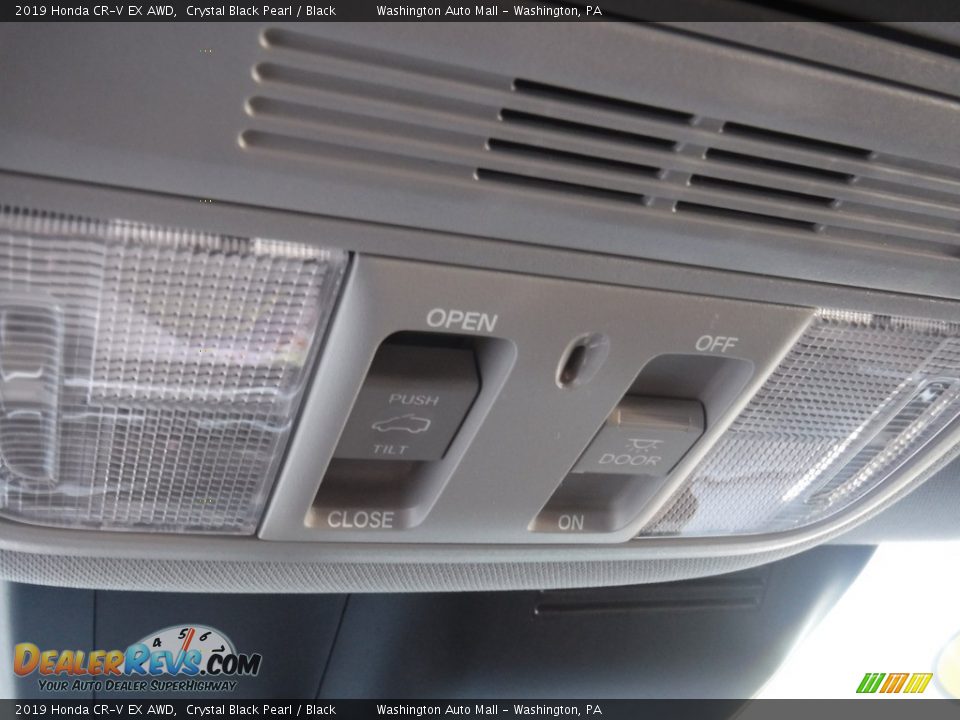 2019 Honda CR-V EX AWD Crystal Black Pearl / Black Photo #24
