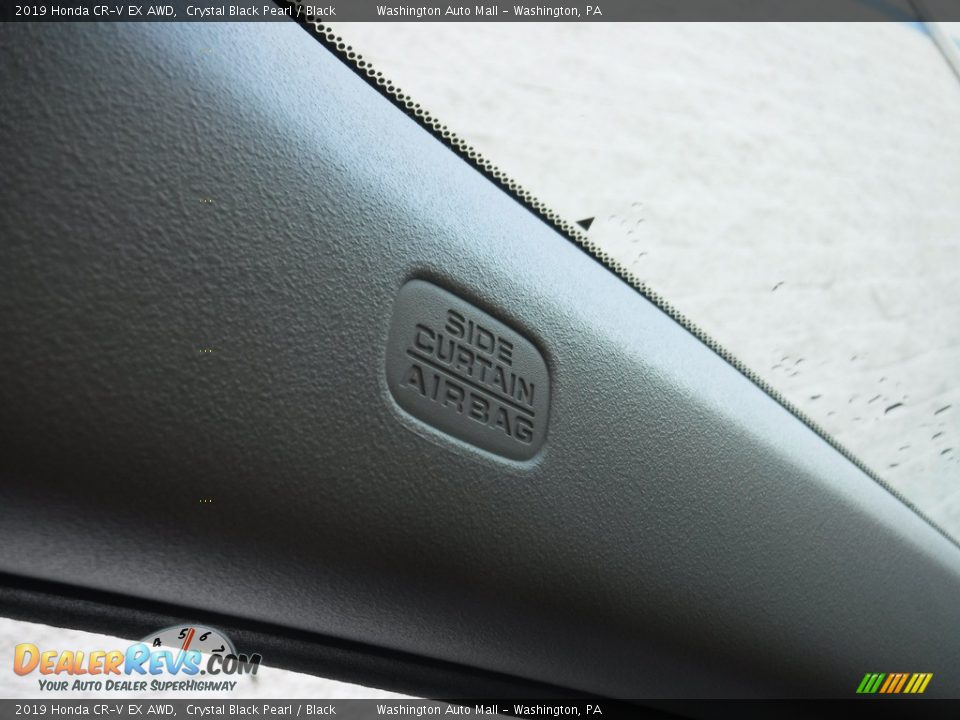 2019 Honda CR-V EX AWD Crystal Black Pearl / Black Photo #25