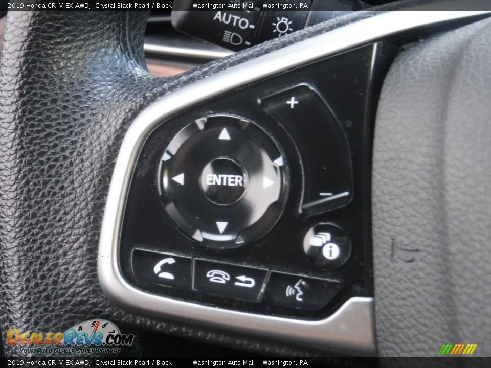 2019 Honda CR-V EX AWD Crystal Black Pearl / Black Photo #27