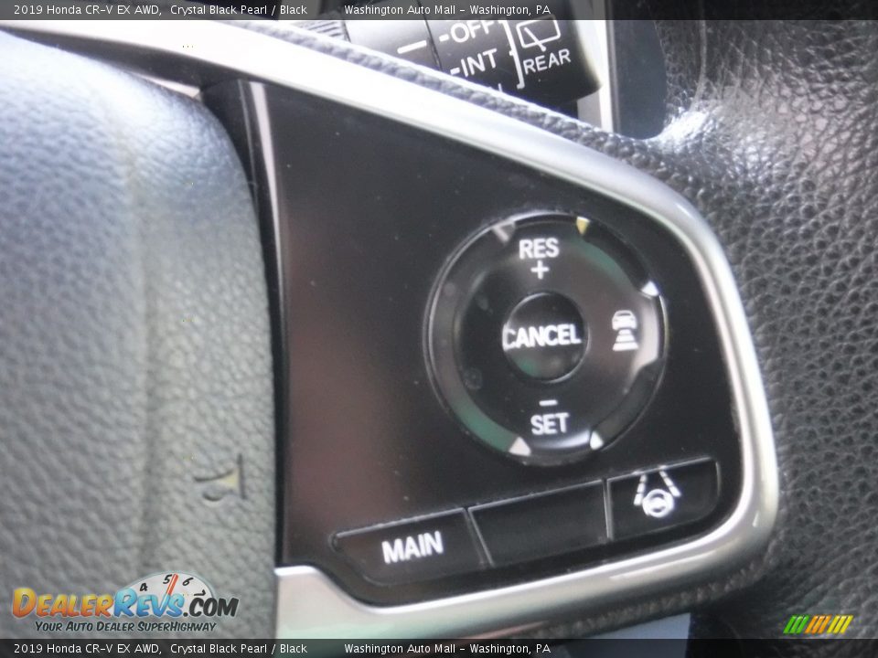 2019 Honda CR-V EX AWD Crystal Black Pearl / Black Photo #28