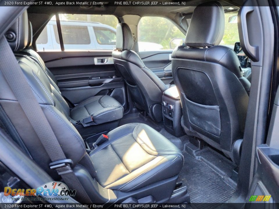 2020 Ford Explorer ST 4WD Agate Black Metallic / Ebony Photo #6