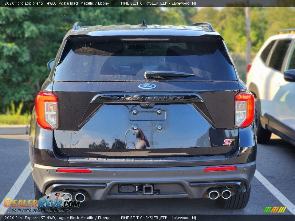 2020 Ford Explorer ST 4WD Agate Black Metallic / Ebony Photo #9
