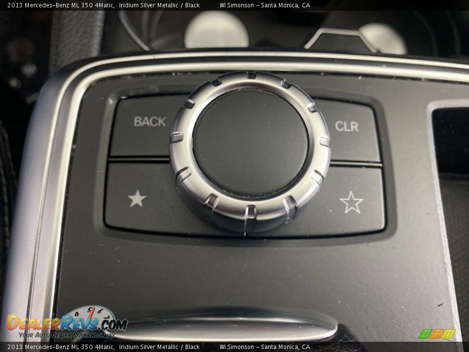 2013 Mercedes-Benz ML 350 4Matic Iridium Silver Metallic / Black Photo #28