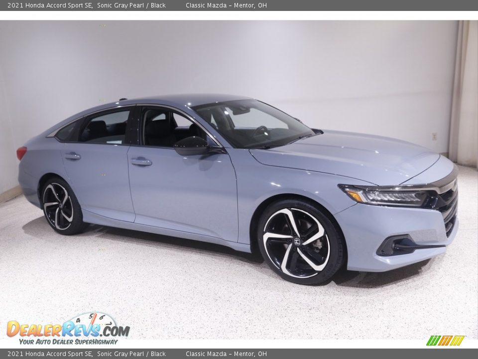 2021 Honda Accord Sport SE Sonic Gray Pearl / Black Photo #1