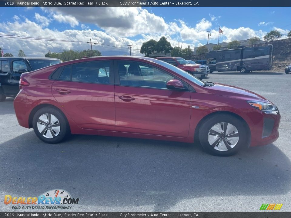 2019 Hyundai Ioniq Hybrid Blue Scarlet Red Pearl / Black Photo #4