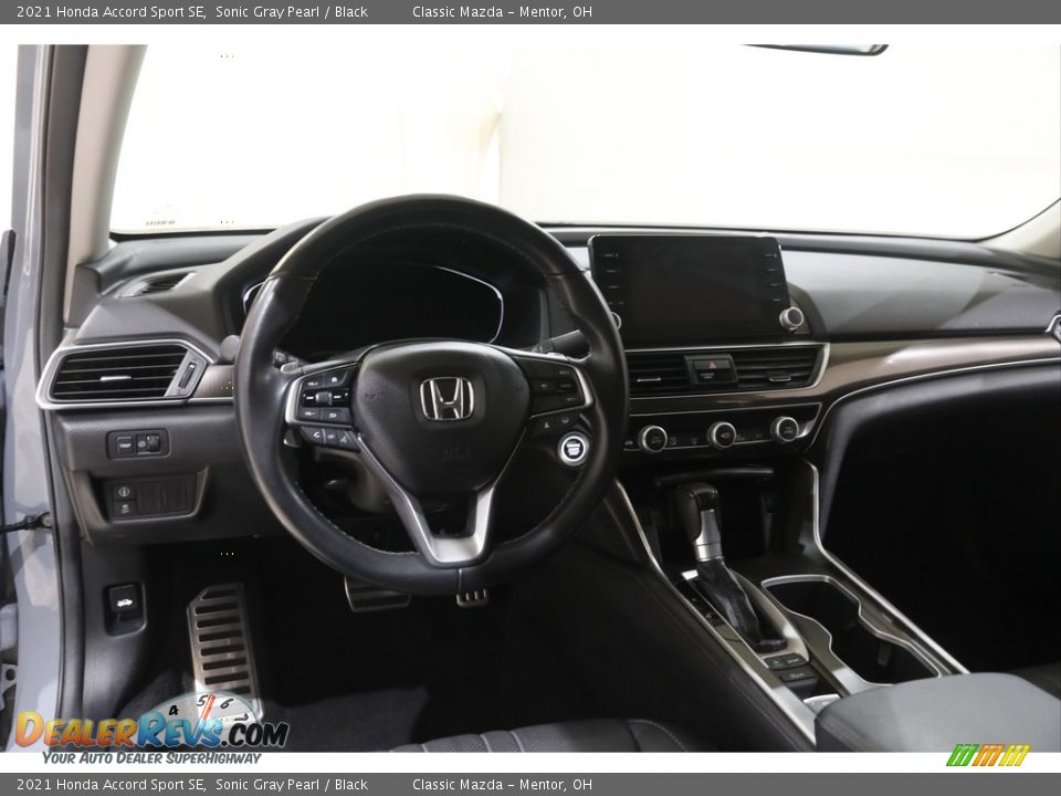 2021 Honda Accord Sport SE Sonic Gray Pearl / Black Photo #6