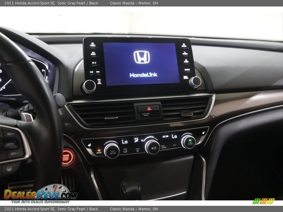 2021 Honda Accord Sport SE Sonic Gray Pearl / Black Photo #9