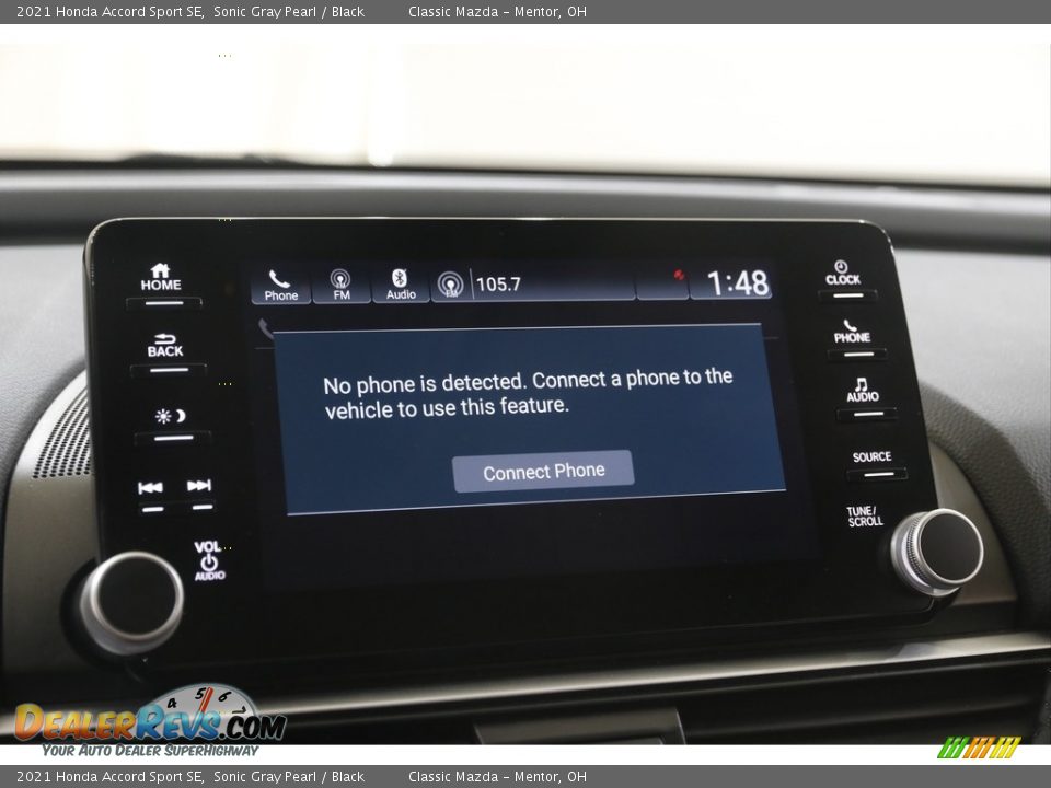 2021 Honda Accord Sport SE Sonic Gray Pearl / Black Photo #11