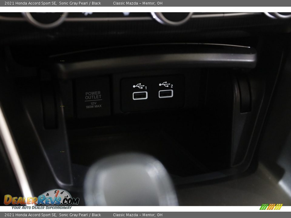 2021 Honda Accord Sport SE Sonic Gray Pearl / Black Photo #15